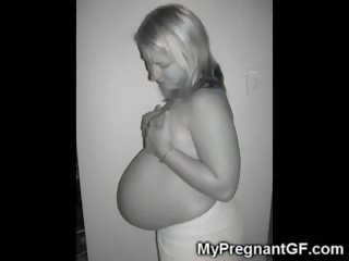Real vida preggo jovem grávida gfs!