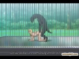Uly emjekli anime hard fucked by lizard monstr