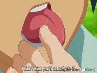 Foot Fetish And Blowjob In Hentai clip