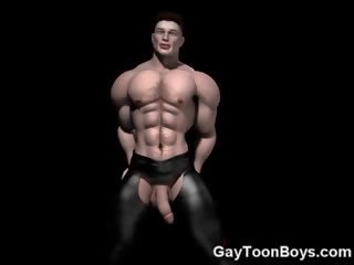 3D Huge Gay Dicks And Big Muscles!
