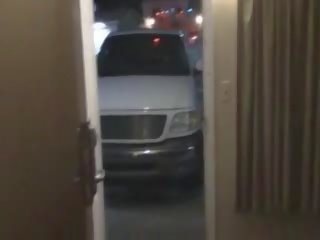 Duke mashtruar tip fucks streetwalker në the hotel dhomë