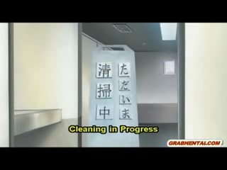 Vollbusig hentai gefickt schwer im die toilette