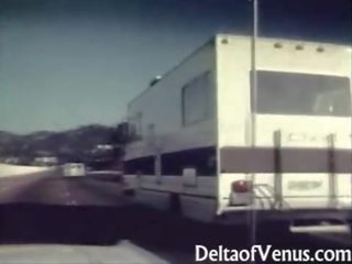 Clássicos inter-racial x classificado vídeo 1970s - o initiate estrada