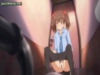 Cruel medisinsk person knulling anime slave