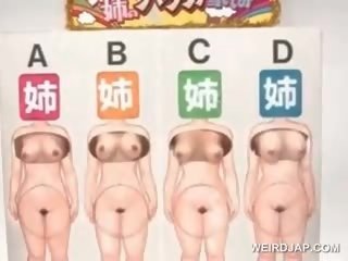 Asiatique hotties obtention seins comprimé en adulte film concours