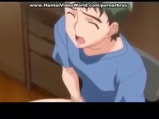 Anime remaja darling pergi hadapan menyeronokkan fuck dalam katil