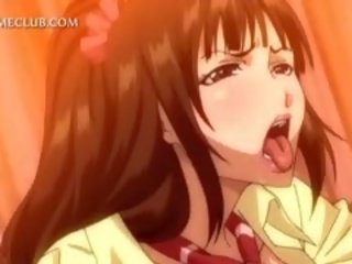 9d anime mladý samice dostane pička fucked vyhrnutá sukňa v lôžko