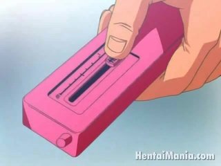 Häikäisevä anime minx saaminen kiusoitteli sisään the kylpy