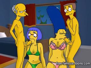 Simpsons hentai hard pesta seks