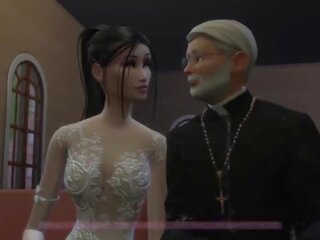 &lbrack;trailer&rsqb; noiva apreciando o último dias antes obtendo married&period; adulto clipe com o priest antes o ceremony - marota betrayal