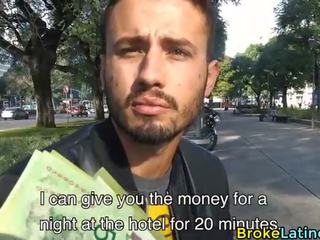 Straight Brazil Tourist Fucked For Money