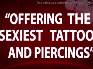 Leah luv zkurvenej a získávání tetování na the stejný čas